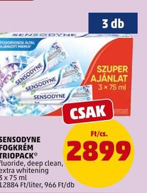 Sensodyne SENSODYNE FOGKRÉM TRIOPACK – Penny