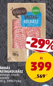 DÁRDÁS VASTAGKOLBÁSZ – Penny