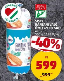 SISSY RÁNTANI VALÓ ÖMLESZTETT SAJT – Penny