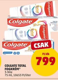 Colgate COLGATE TOTAL FOGKRÉM* – Penny