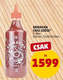 SRIRACHA CHILI SZÓSZ* – Penny