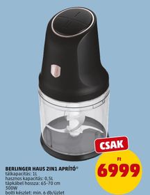 BERLINGER HAUS 2IN1 APRÍTÓ* – Penny