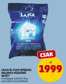 LAICA BI-FLUX MINERAL BALANCE VÍZSZŰRŐ BETÉT* – Penny