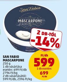 San Fabio SAN FABIO MASCARPONE – Penny