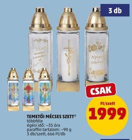 TEMETŐI MÉCSES SZETT – Penny