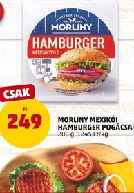 MORLINY MEXIKÓI HAMBURGER POGÁCSA* – Penny