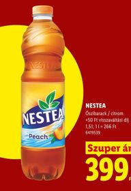 NESTEA Őszibarack / citrom – Lidl