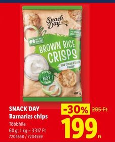 SNACK DAY Barnarizs chips – Lidl