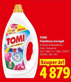 TOMI Folyékony mosógél – Lidl