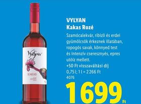 VYLYAN Kakas Rozé – Lidl