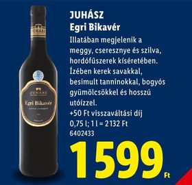 JUHÁSZ Egri Bikavér – Lidl