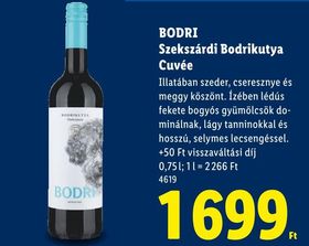 BODRI Szekszárdi Bodrikutya Cuvée – Lidl