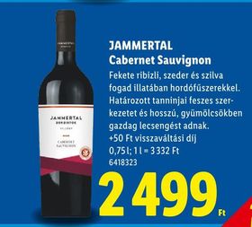 JAMMERTAL Cabernet Sauvignon – Lidl