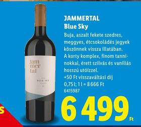 JAMMERTAL Blue Sky – Lidl