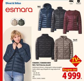 ESMARA / ESMARA MEN Női / férfi thermo dzseki – Lidl
