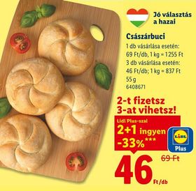 Császárbuci – Lidl