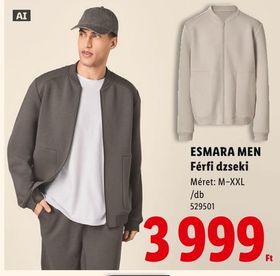 ESMARA MEN Férfi dzseki – Lidl