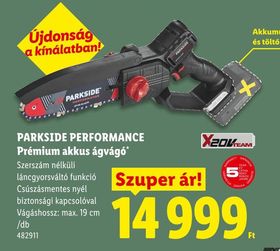 PARKSIDE PERFORMANCE Prémium akkus ágvágó – Lidl