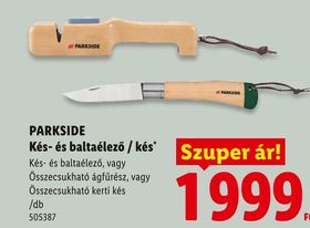 PARKSIDE Kés- és baltaélező / kés – Lidl