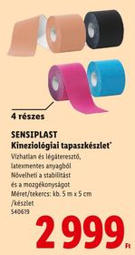 SENSIPLAST Kineziológiai tapaszkészlet* – Lidl