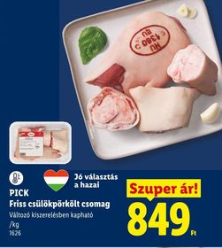 PICK Friss csülökpörkölt csomag – Lidl