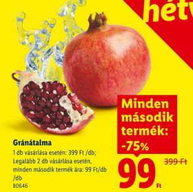 Gránátalma – Lidl