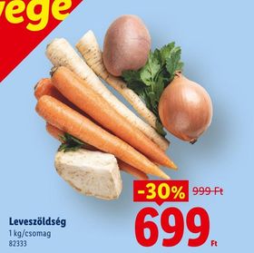 Leveszöldség – Lidl