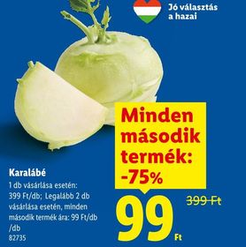 Karalábé – Lidl