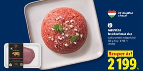 FALUVÉGI Tatárbeefsteak alap – Lidl