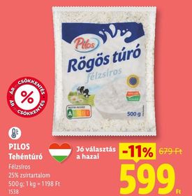 PILOS Tehéntúró – Lidl