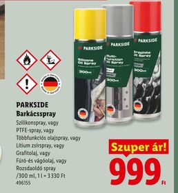 PARKSIDE Barkácsspray – Lidl