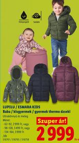 LUPILU / ESMARA KIDS Baba / kisgyermek / gyermek thermo dzseki – Lidl