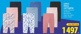 LUPILU Kislány capri leggings – Lidl