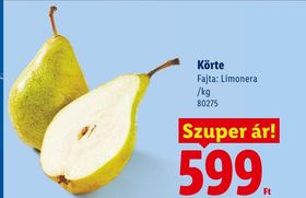 Körte – Lidl