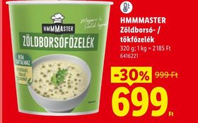 HMMMASTER Zöldborsó- / tökfőzelék – Lidl