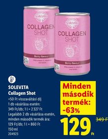 SOLEVITA Collagen Shot – Lidl