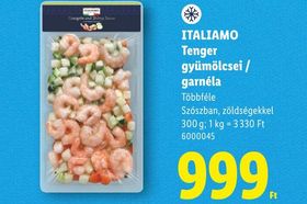 ITALIAMO Tenger gyümölcsei / garnéla – Lidl