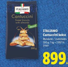 ITALIAMO Cantuccini keksz – Lidl