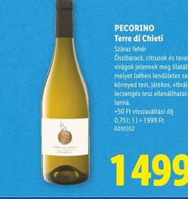 PECORINO Terre di Chieti – Lidl