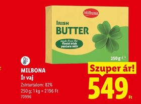 MILBONA Ír vaj – Lidl