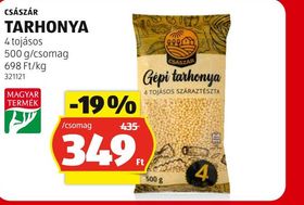 CSÁSZÁR TARHONYA – Aldi