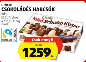 CHOCEUR CSOKOLÁDÉS HABCSÓK – Aldi