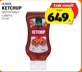 LE GUSTO KETCHUP – Aldi