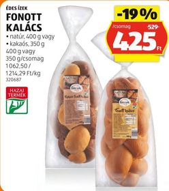 ÉDES ÍZEK FONOTT KALÁCS – Aldi