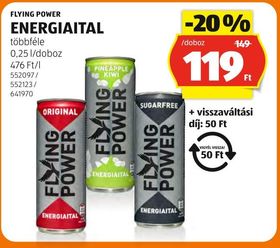 FLYING POWER ENERGIAITAL – Aldi