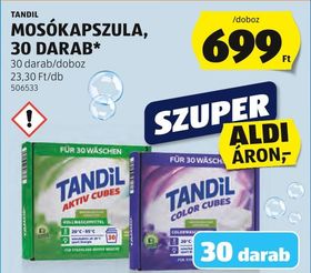 TANDIL MOSÓKAPSZULA, 30 DARAB* – Aldi