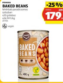 PRIMANA BAKED BEANS – Aldi