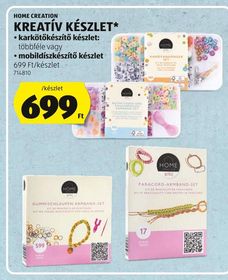 HOME CREATION KREATÍV KÉSZLET* – Aldi