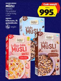 GOLDEN BRIDGE MÜZLI – Aldi