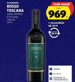 OLASZORSZÁG ROSSO TOSCANA – Aldi